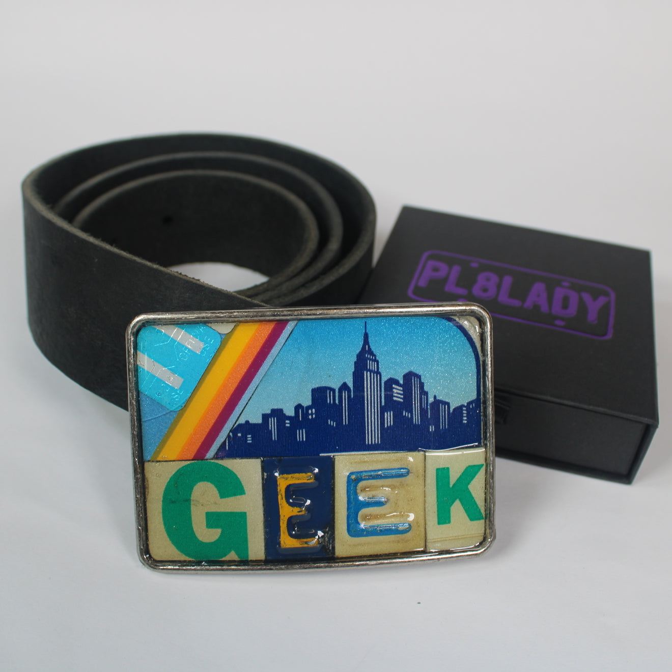 WTF Ransom Note Belt Buckle