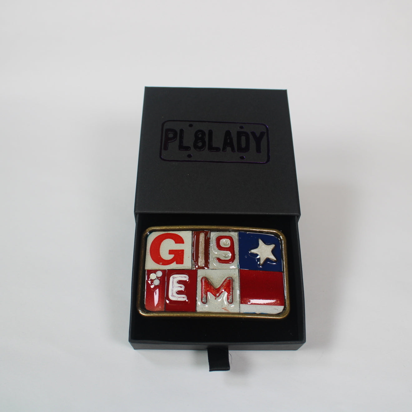 WTF Ransom Note Belt Buckle