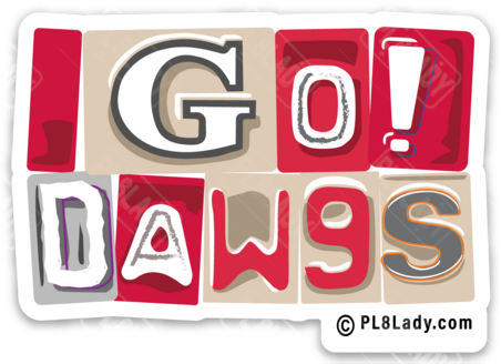 Go Dawgs Sticker