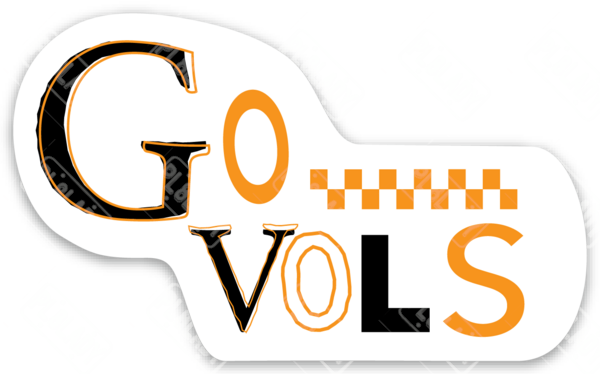 Go Vols Sticker