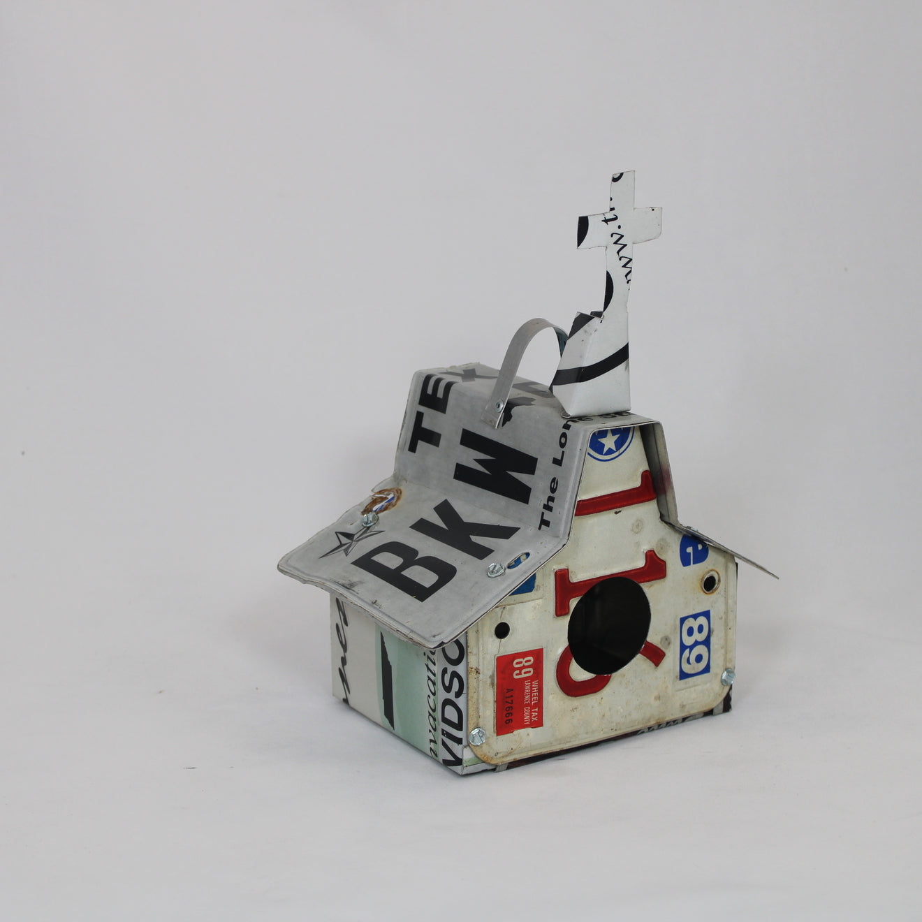 Texas & Tennessee Church Birdhouse
