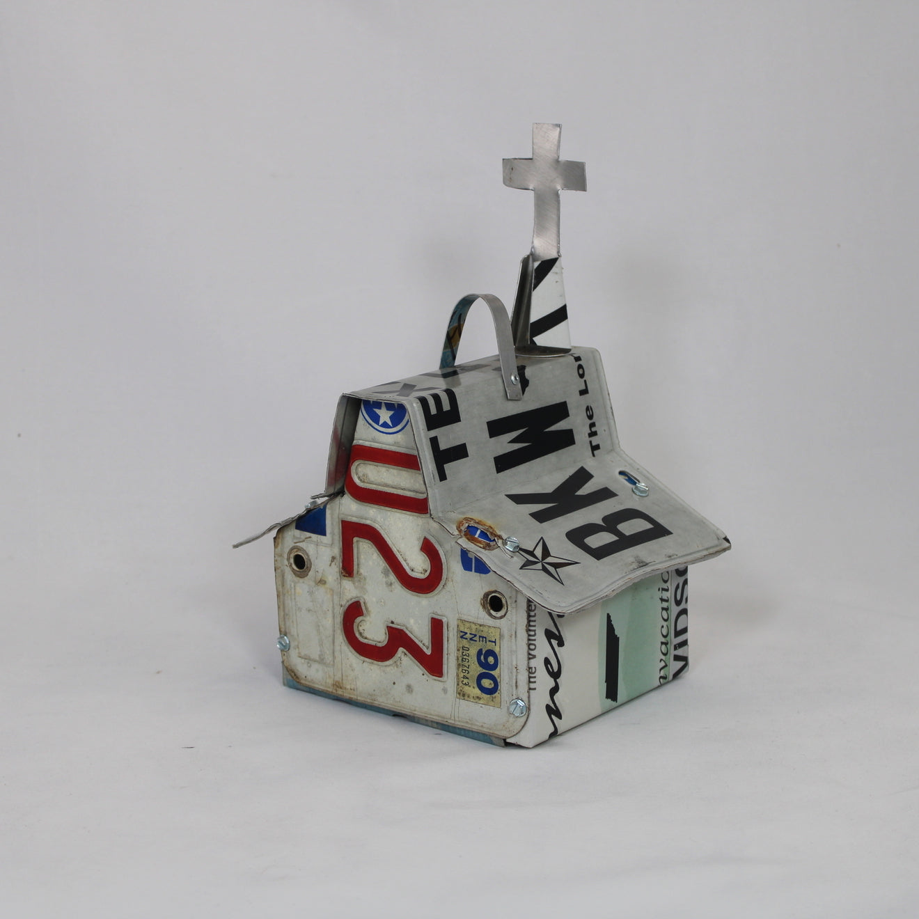 Texas & Tennessee Church Birdhouse
