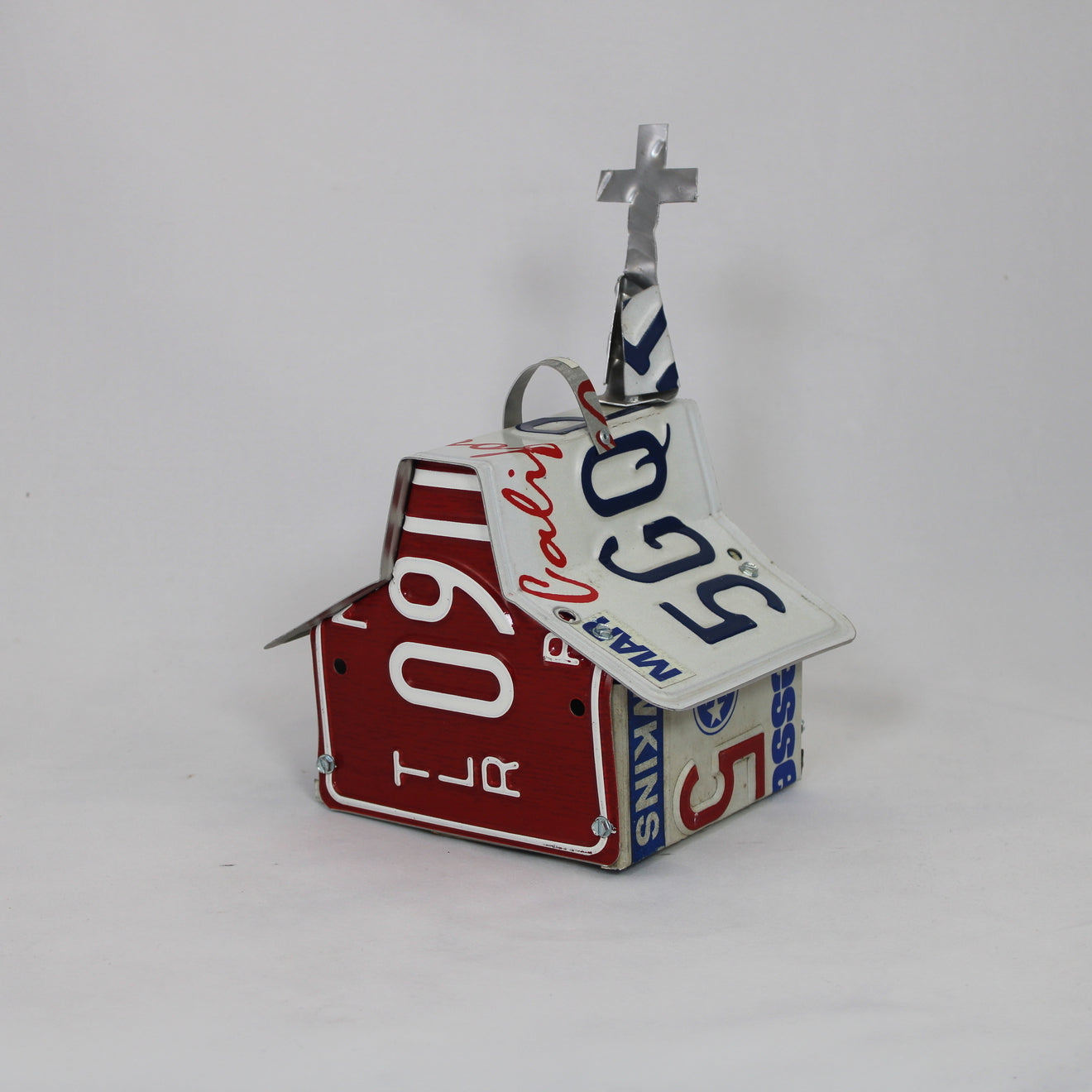 California Red Church Birdhouse