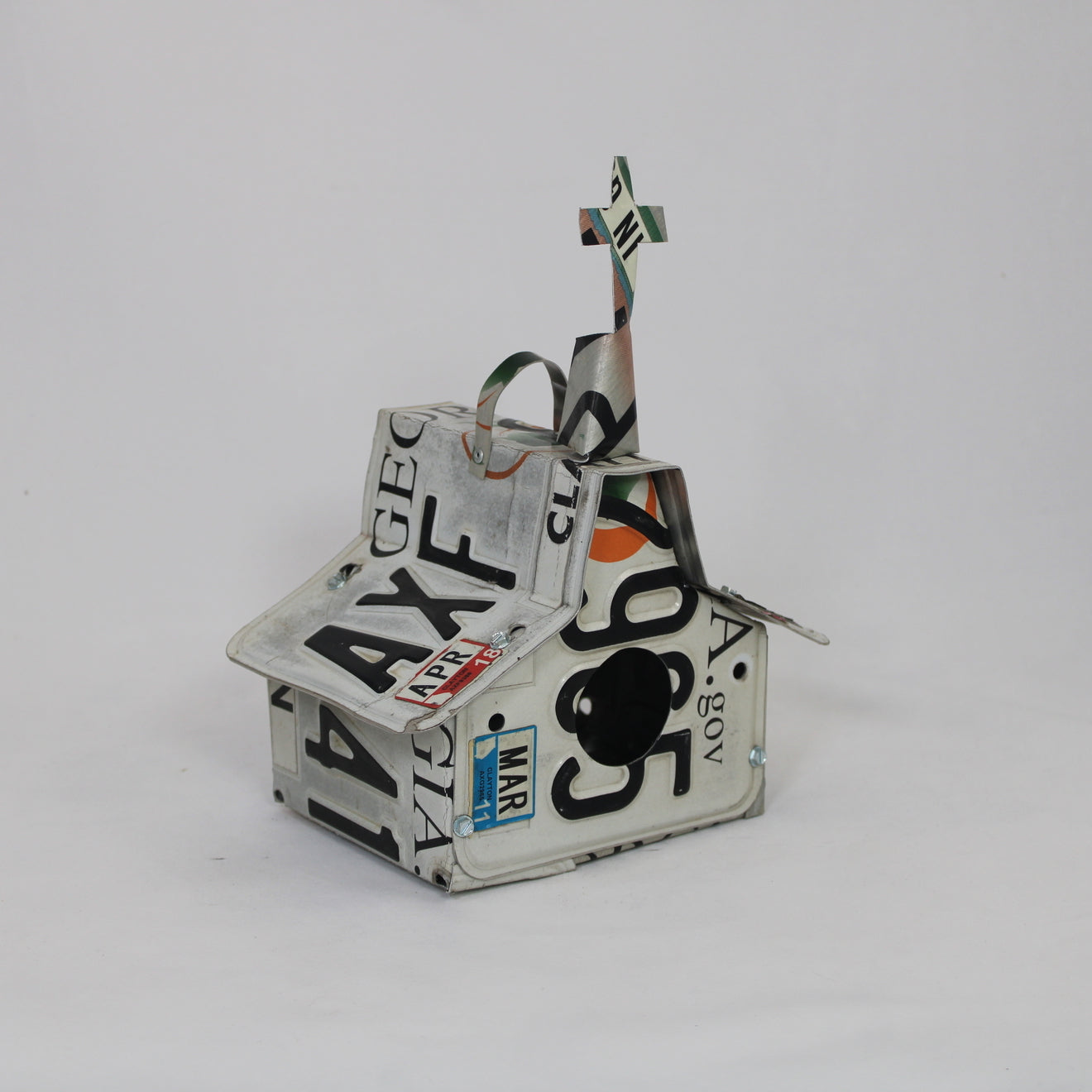 Georgia Vintage Church Birdhouse