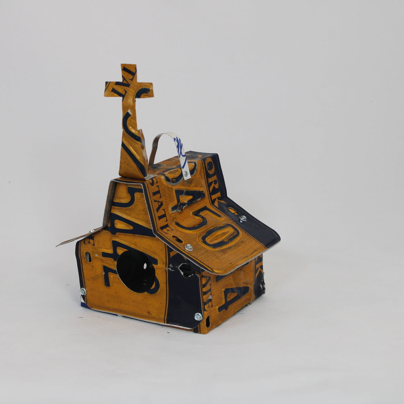 New York & Pennsylvania Church Birdhouse