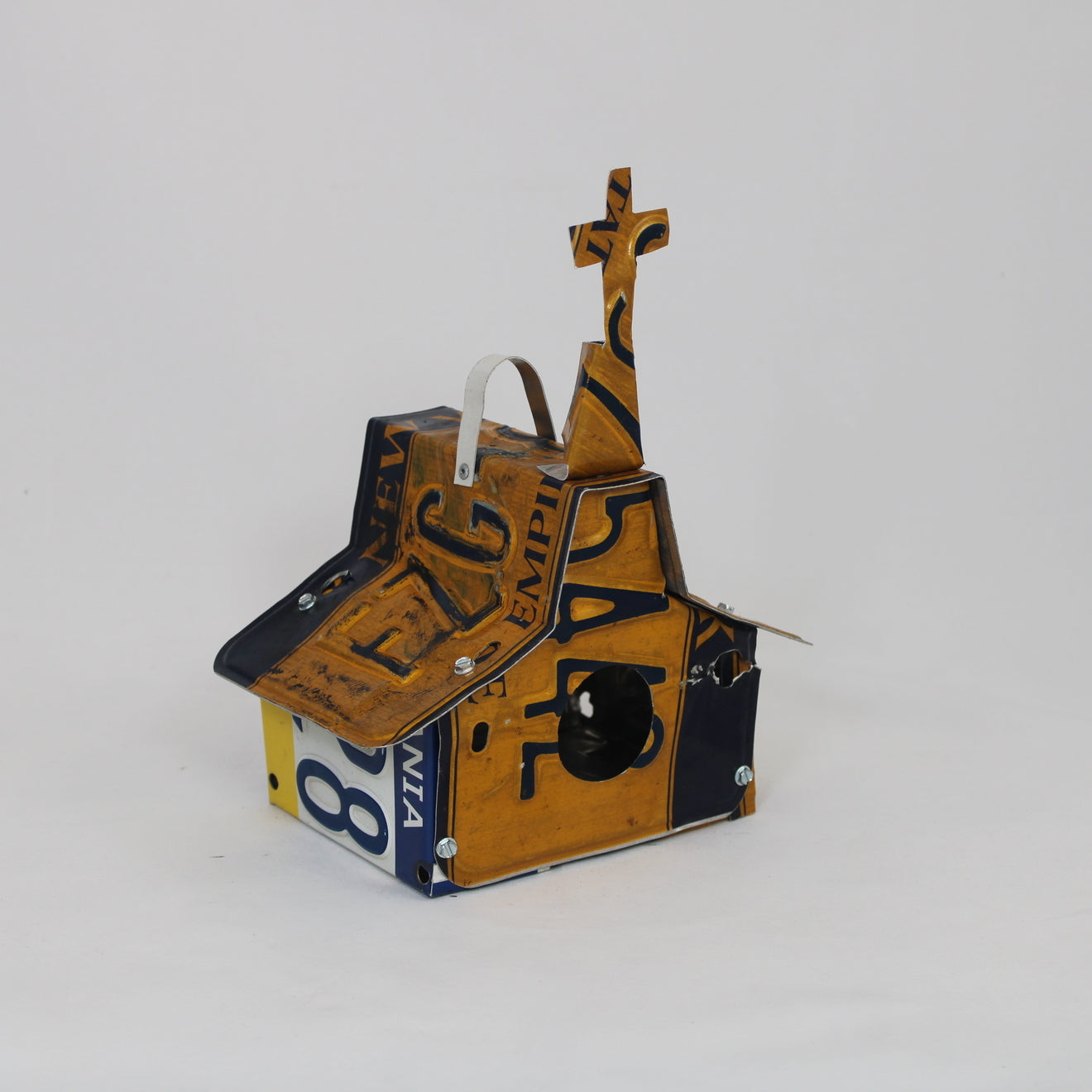 New York & Pennsylvania Church Birdhouse