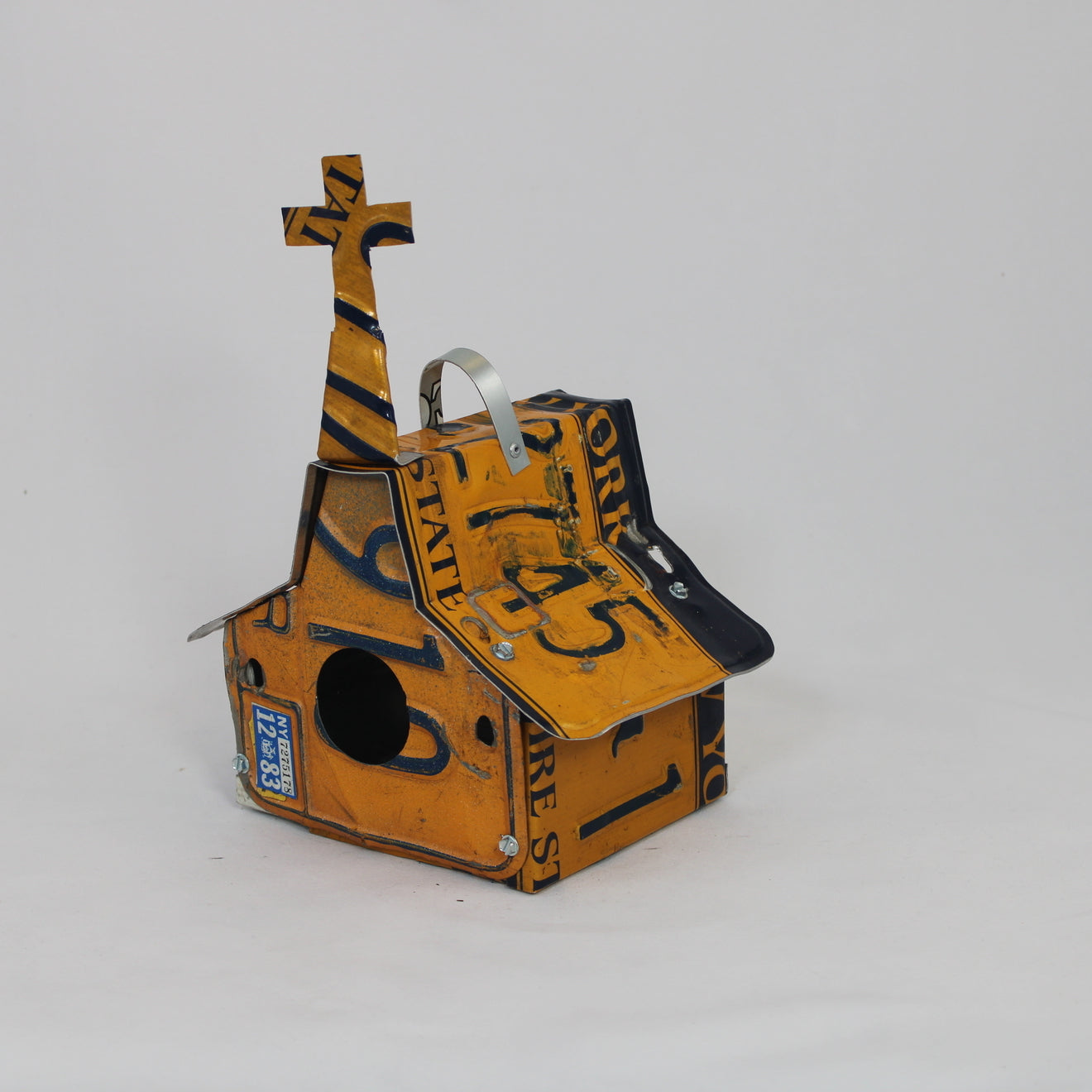 New York & Georgia Church Birdhouse