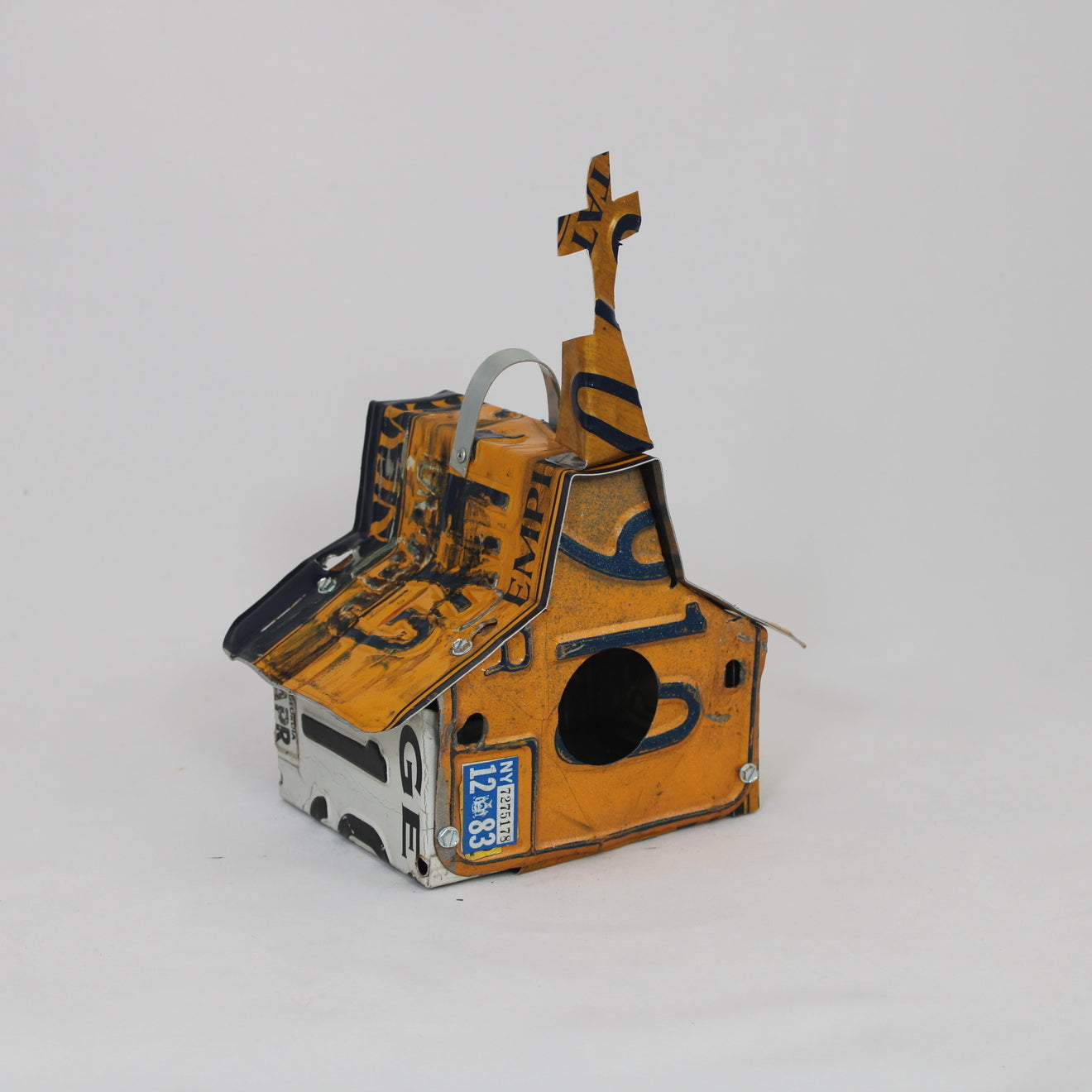 New York & Georgia Church Birdhouse