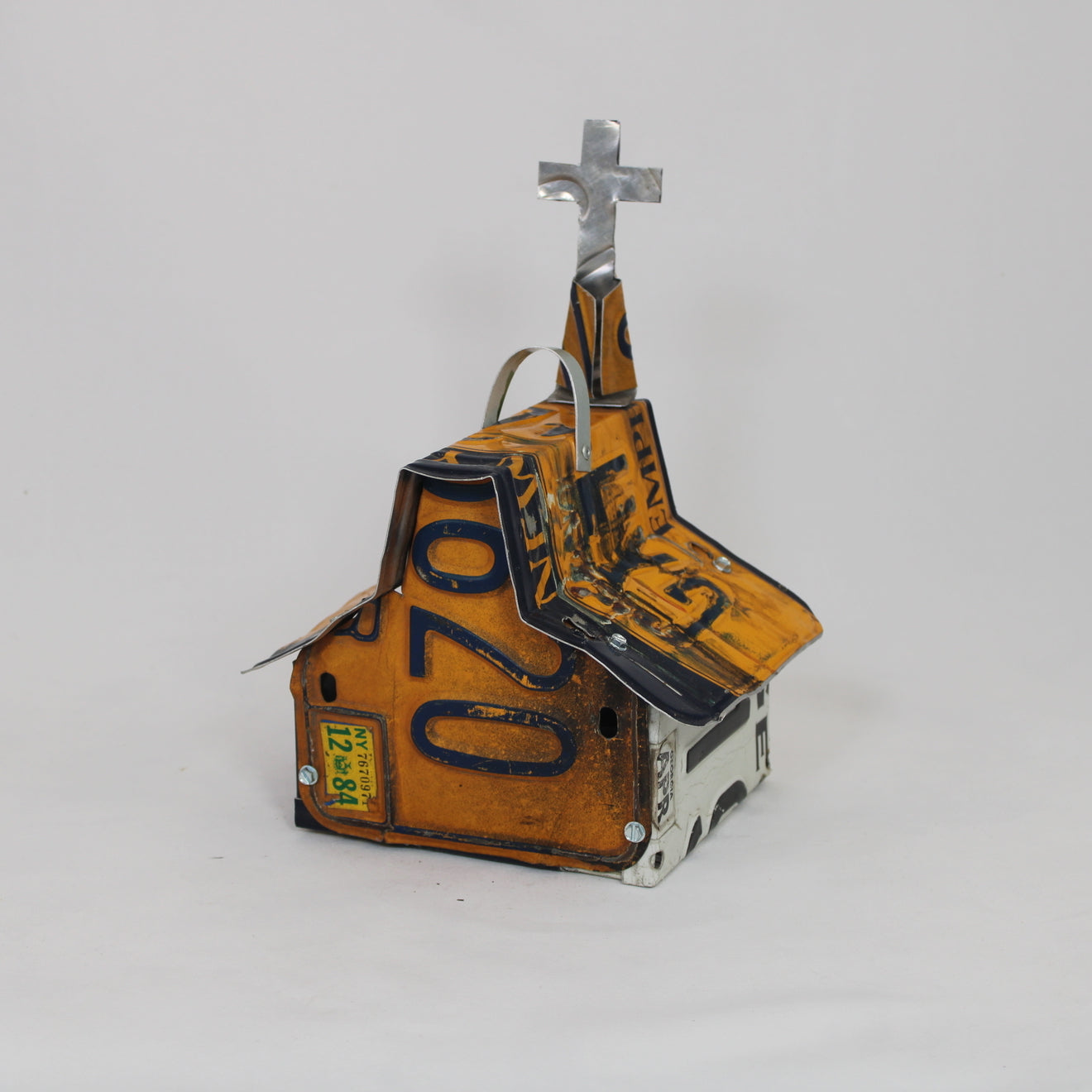 New York & Georgia Church Birdhouse