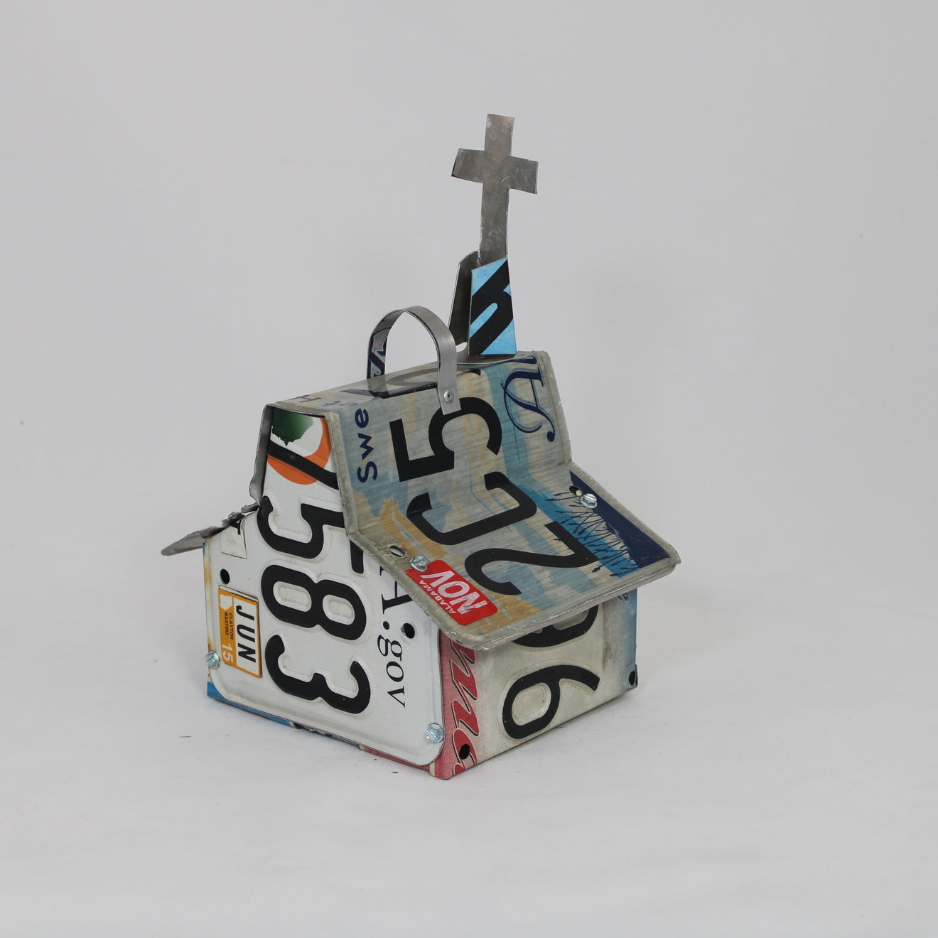 Alabama Cattails Church Birdhouse