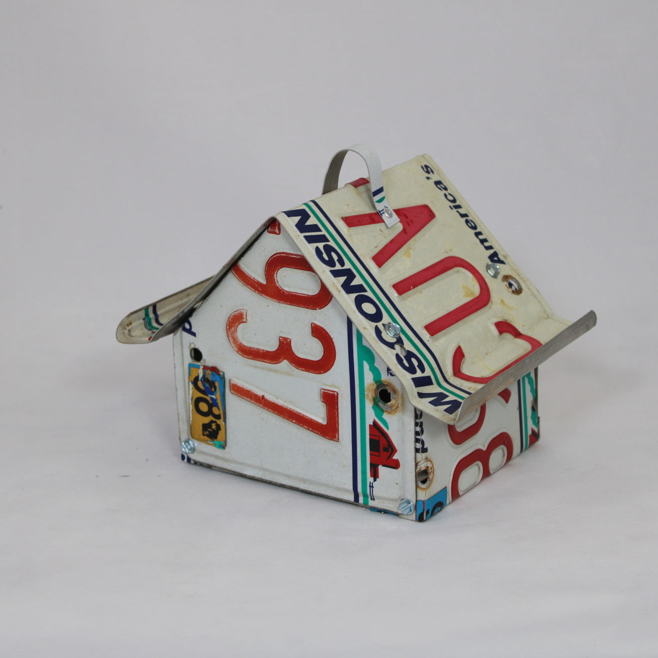 Wisconsin Vintage Red Dutch Birdhouse