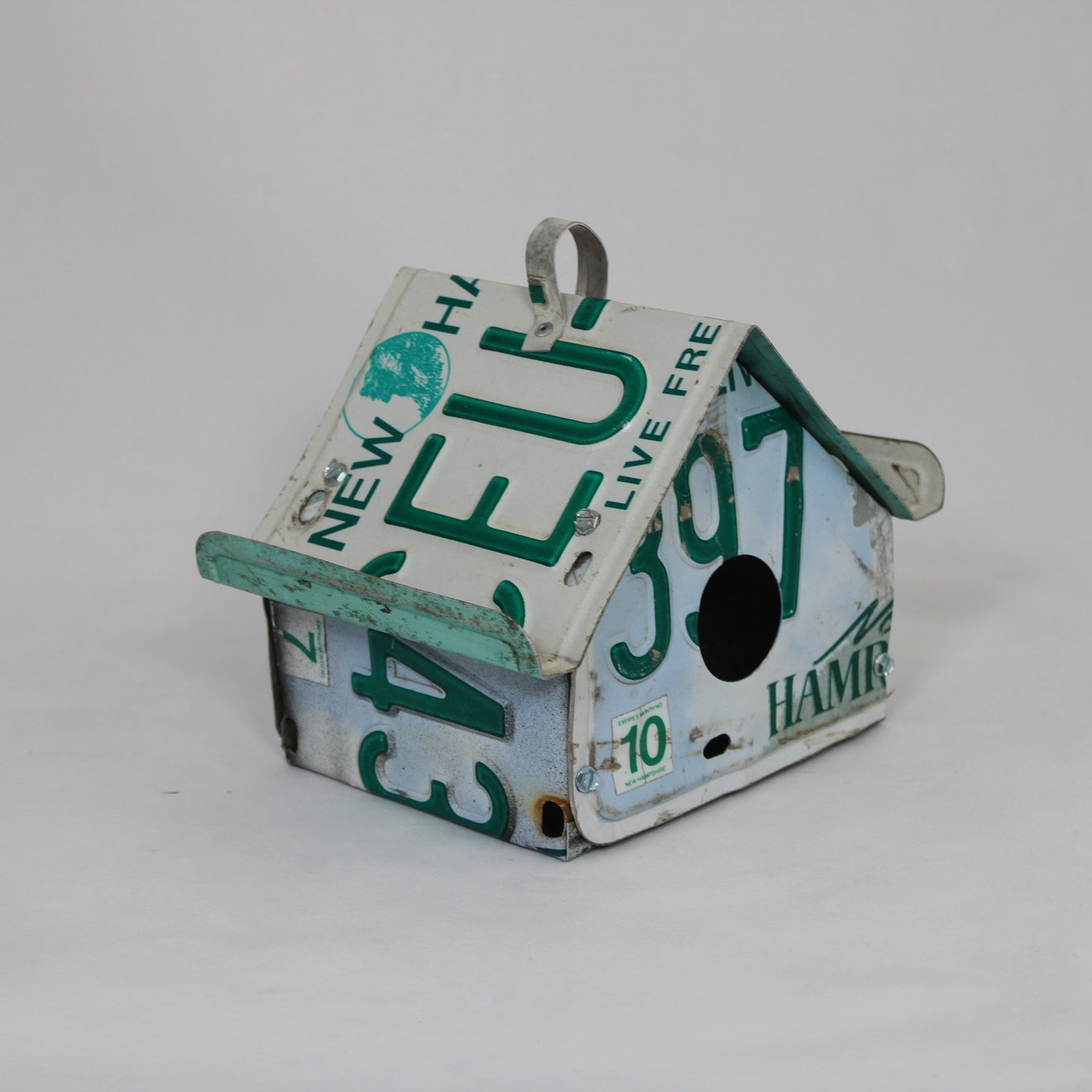New Hampshire Live Free or Die Dutch Birdhouse