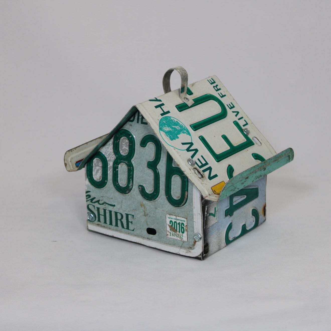 New Hampshire Live Free or Die Dutch Birdhouse