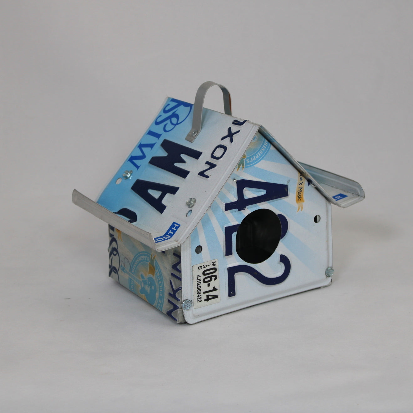 Mississippi Blue Vintage Dutch Birdhouse