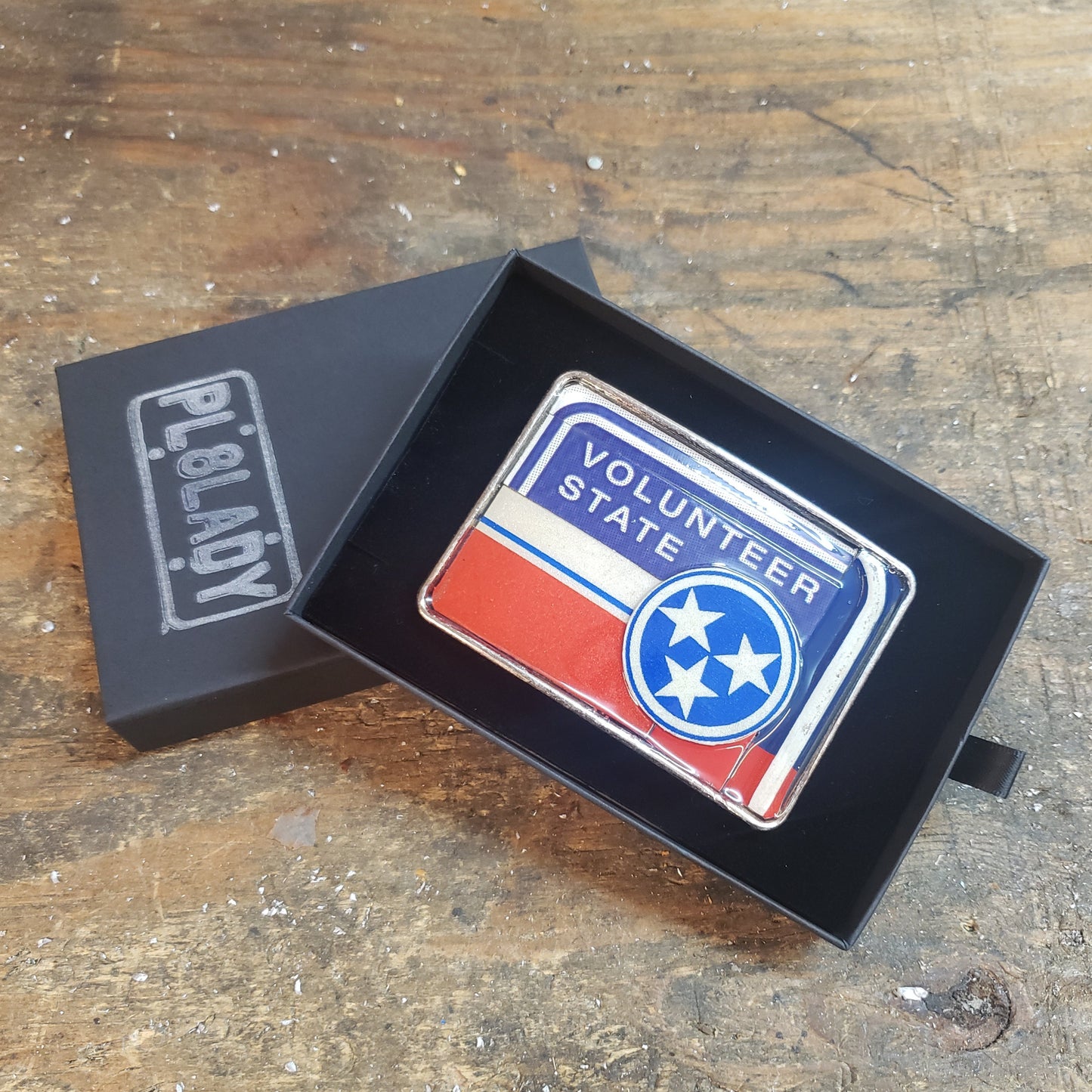 Cowgirl Ransom Note Belt Buckle