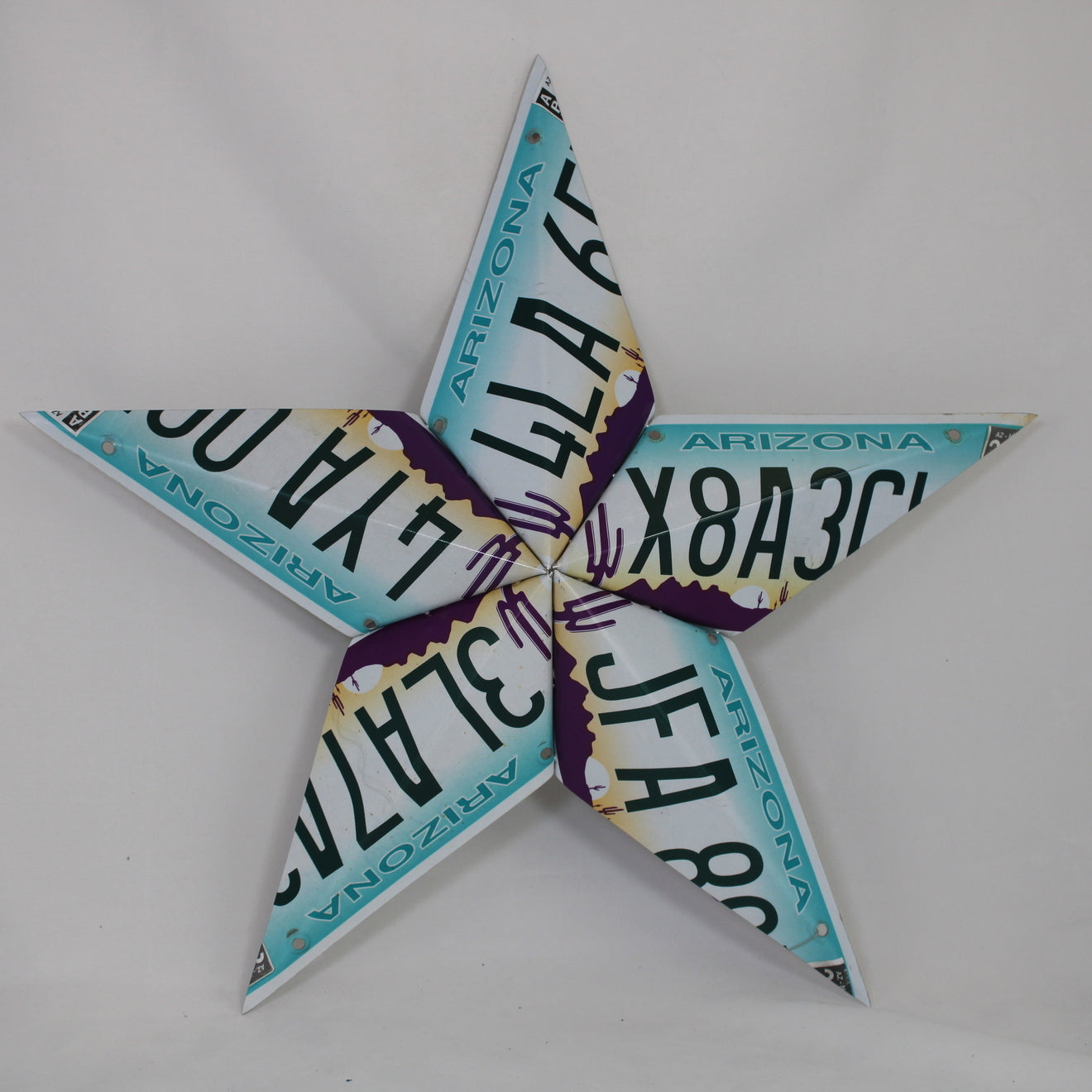 Arizona License Plate Star