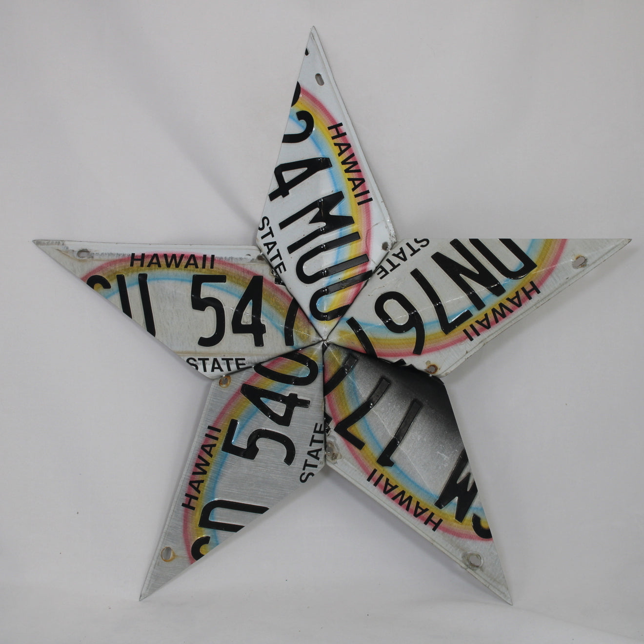 Hawaii License Plate Star
