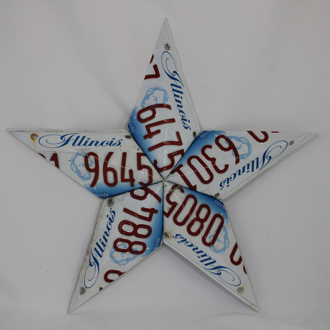Illinois License Plate Star