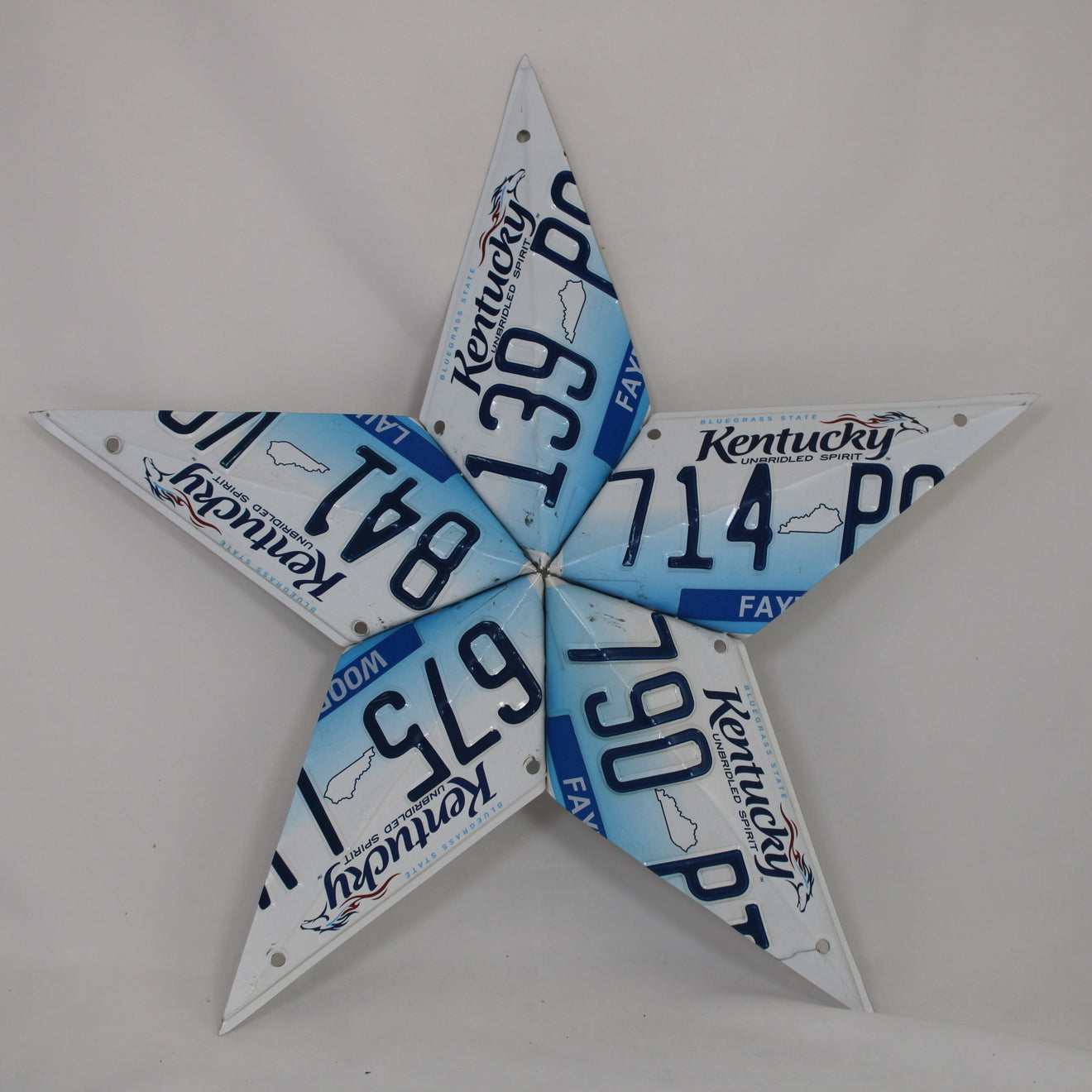 Kentucky License Plate Star