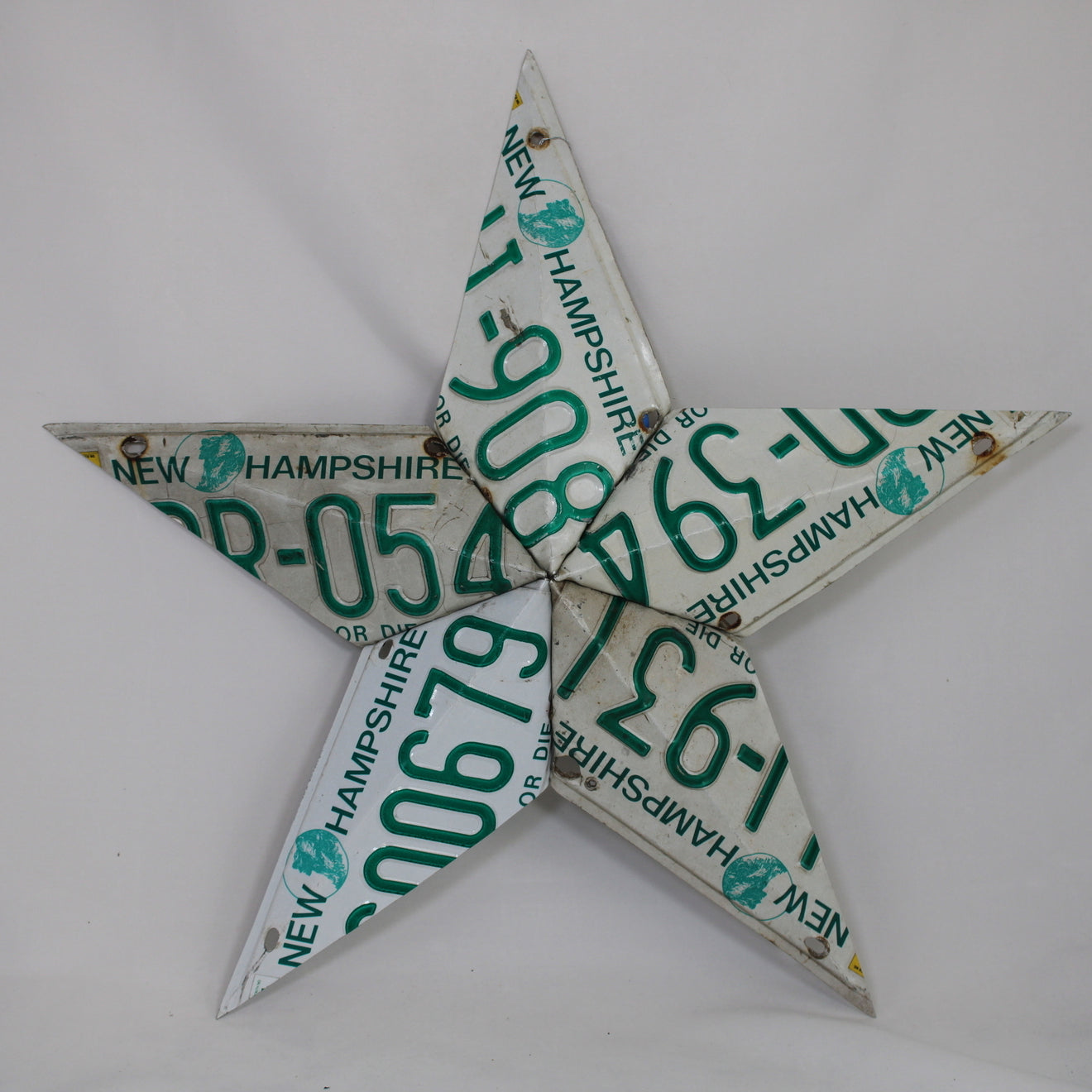 New Hampshire License Plate Star