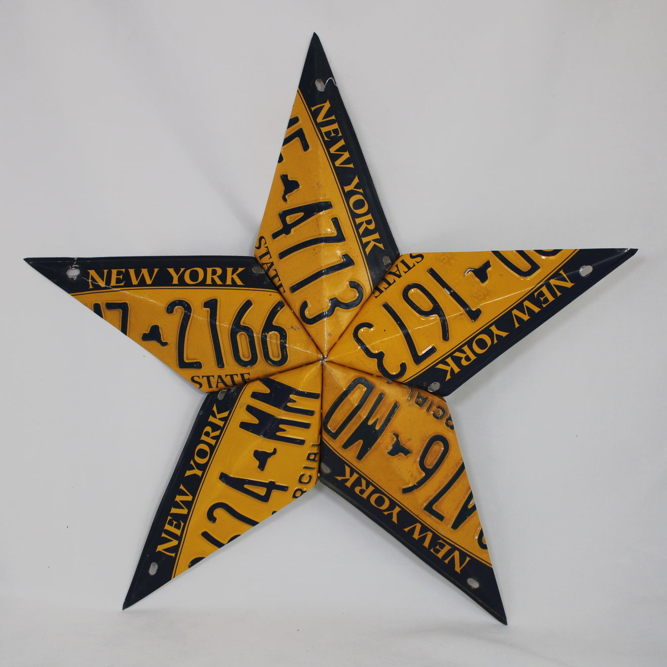 New York License Plate Star