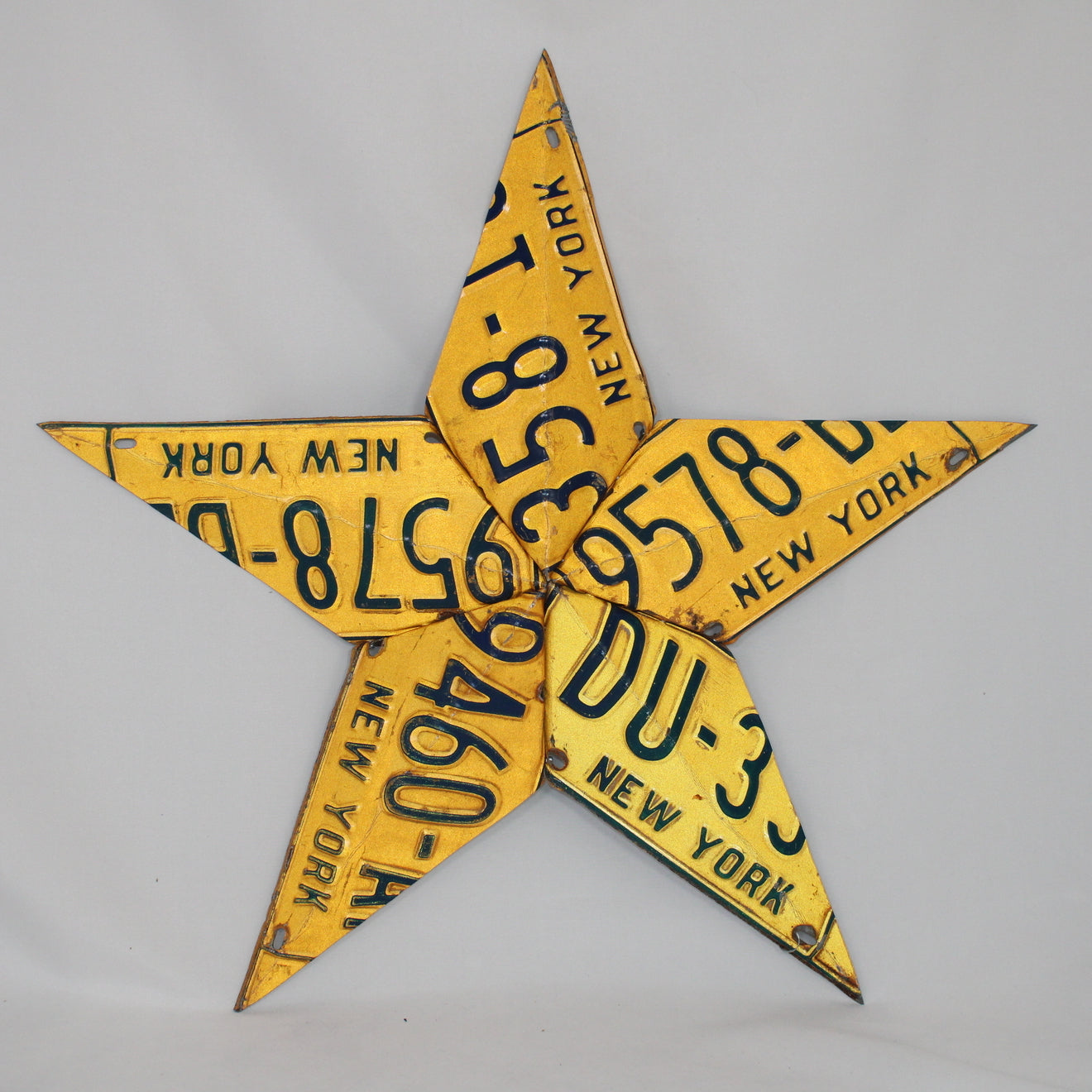 New York License Plate Star