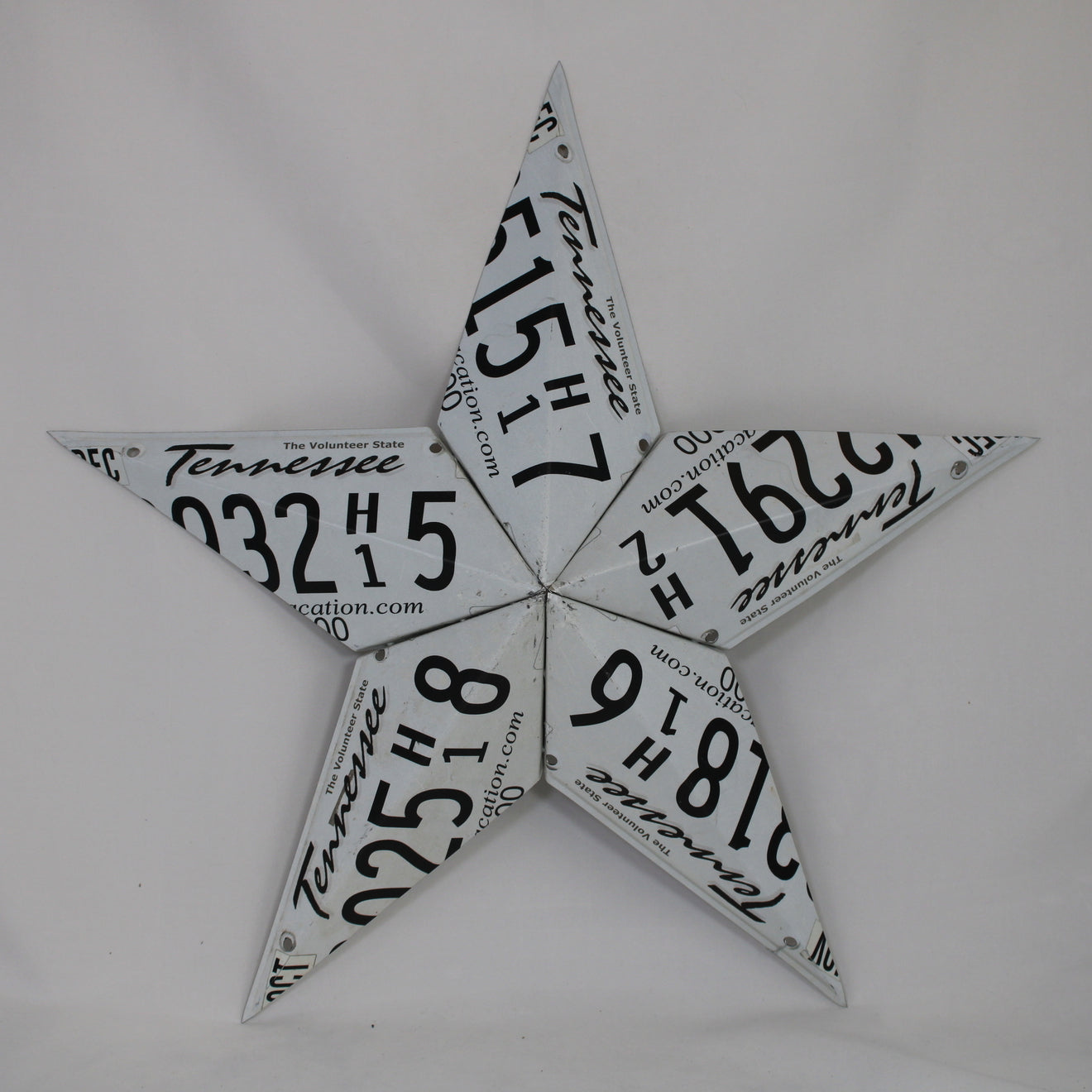 Tennessee License Plate Star