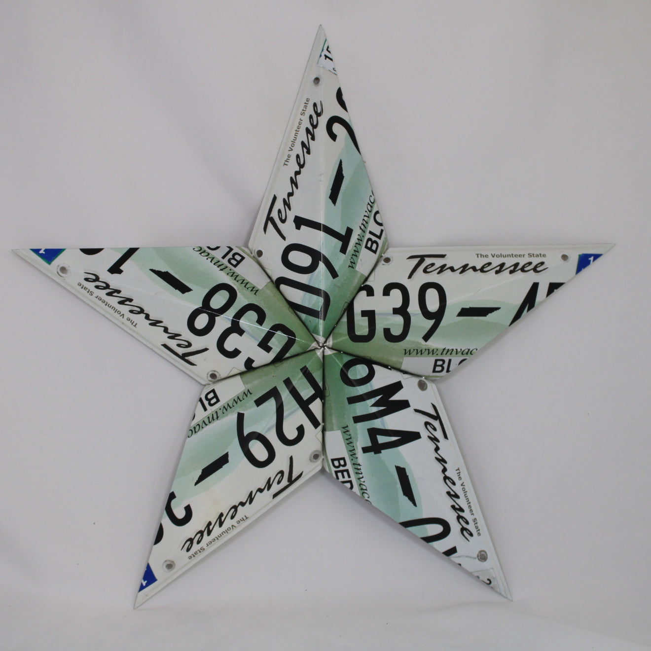 Tennessee License Plate Star