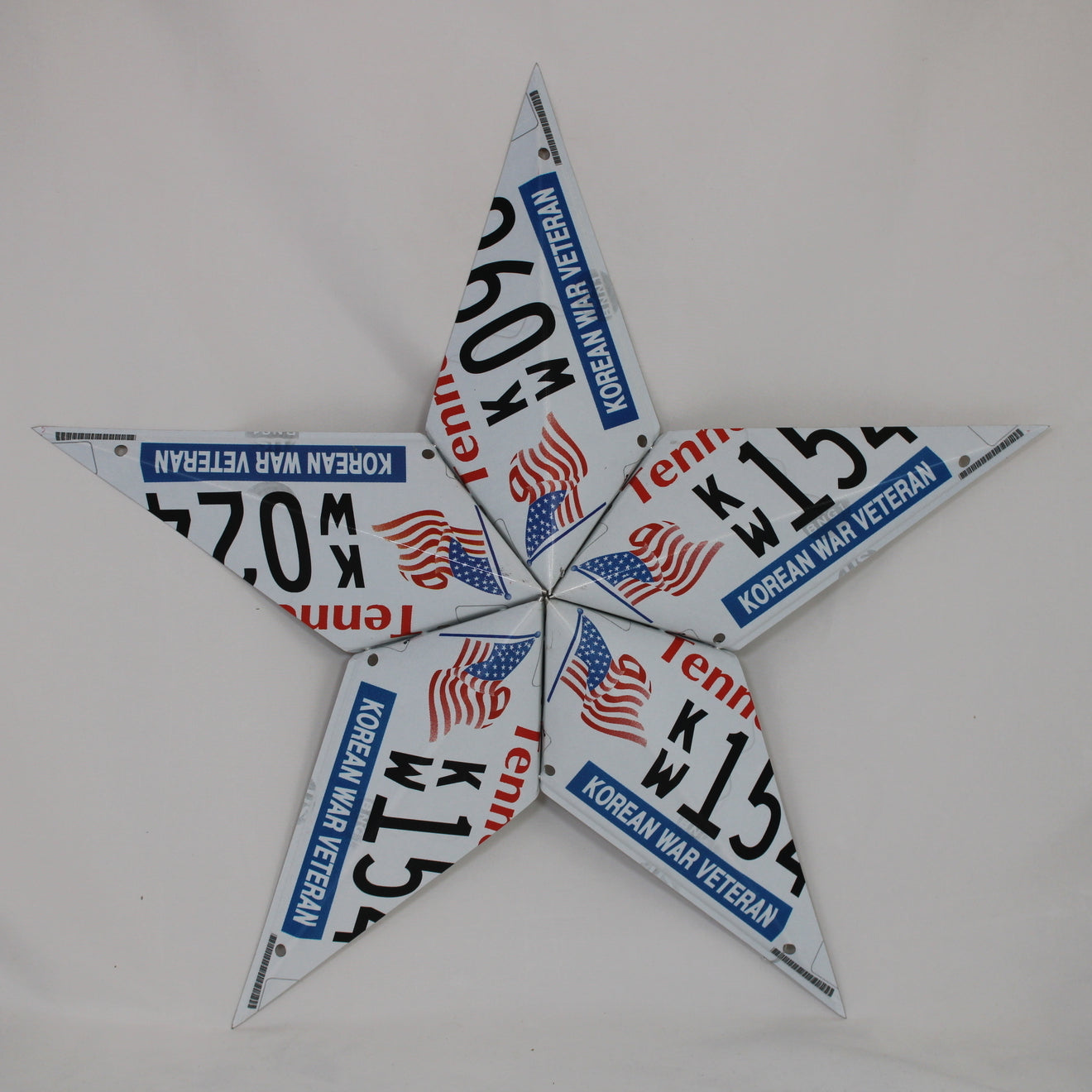 Tennessee License Plate Star