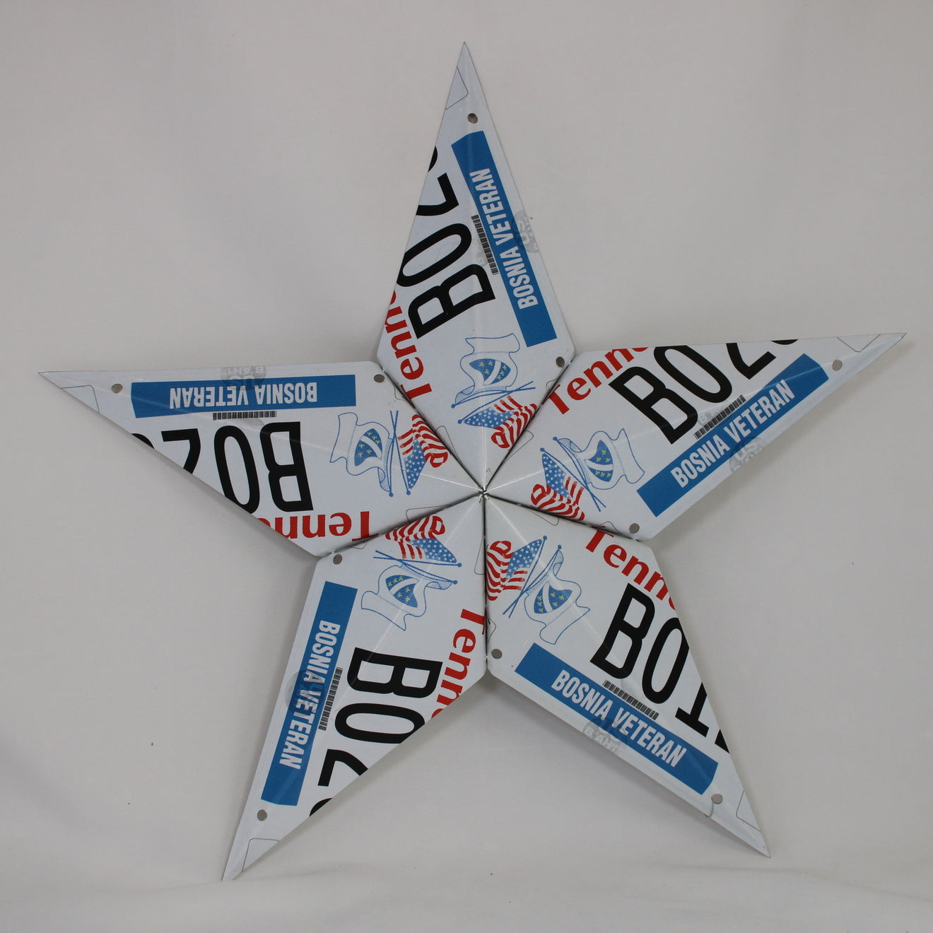 Tennessee License Plate Star