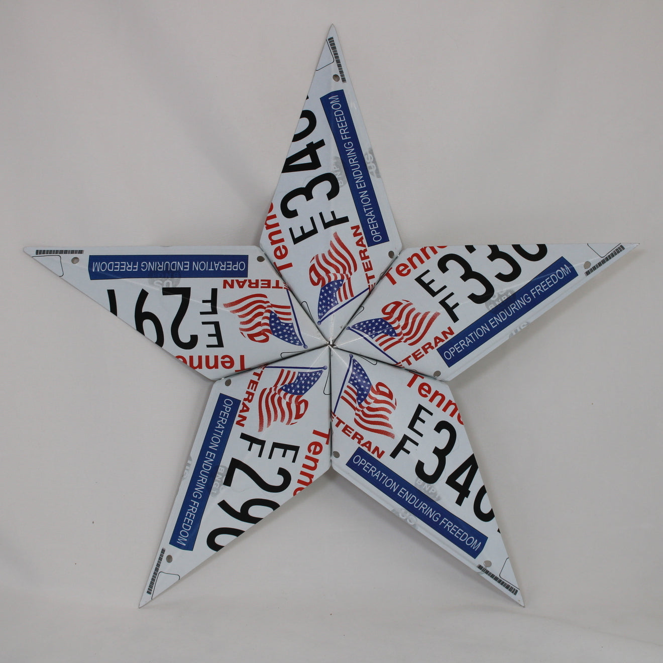 Tennessee License Plate Star