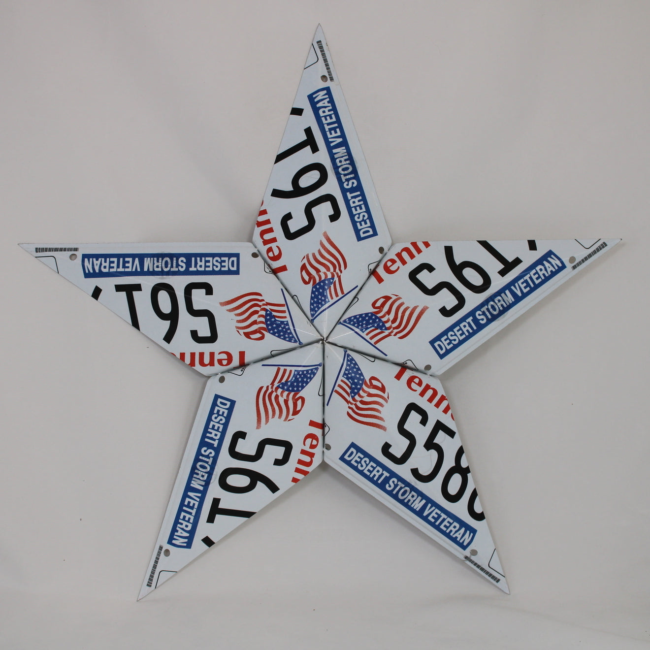 Tennessee License Plate Star
