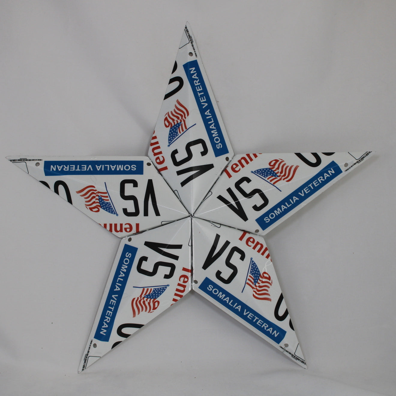 Tennessee License Plate Star