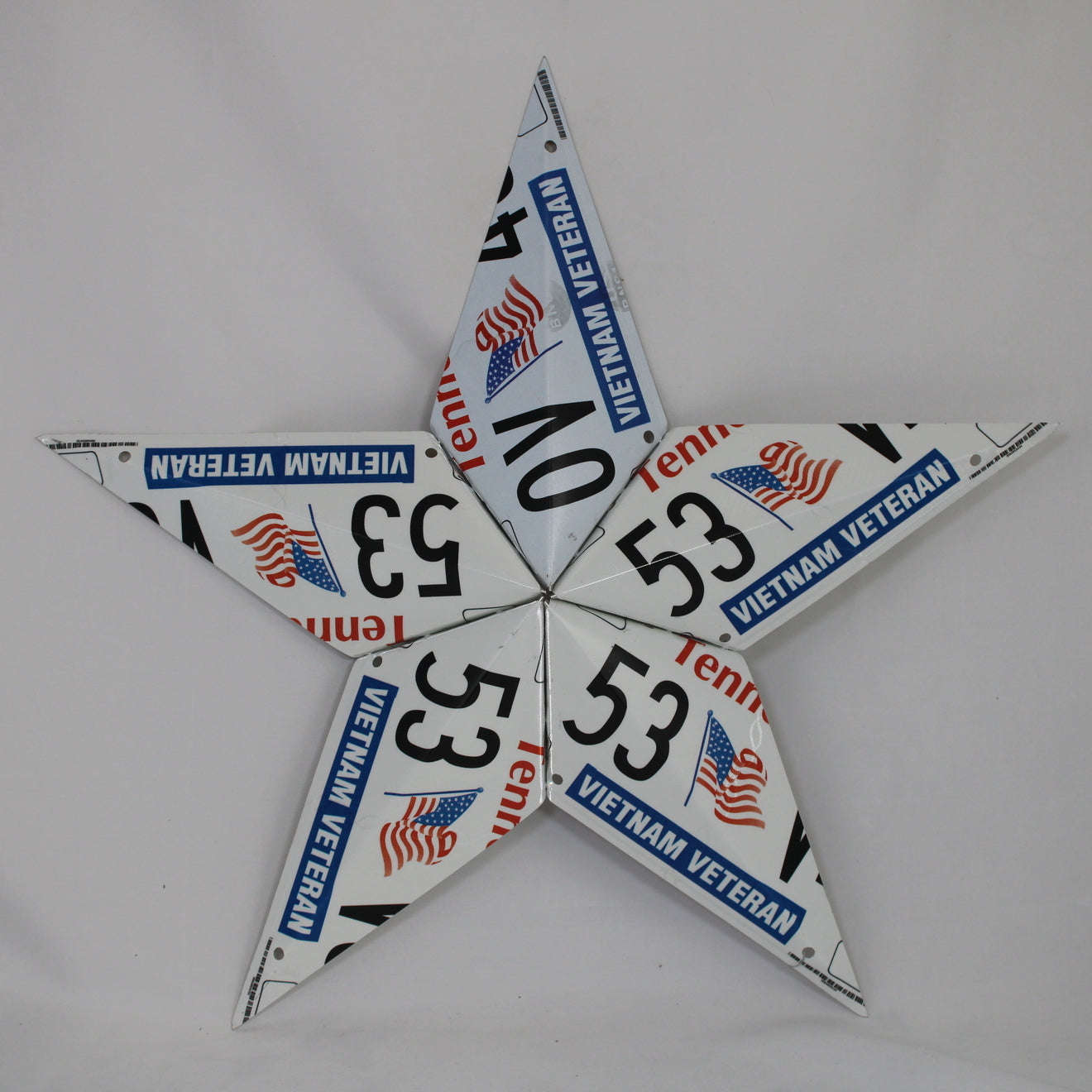 Tennessee License Plate Star
