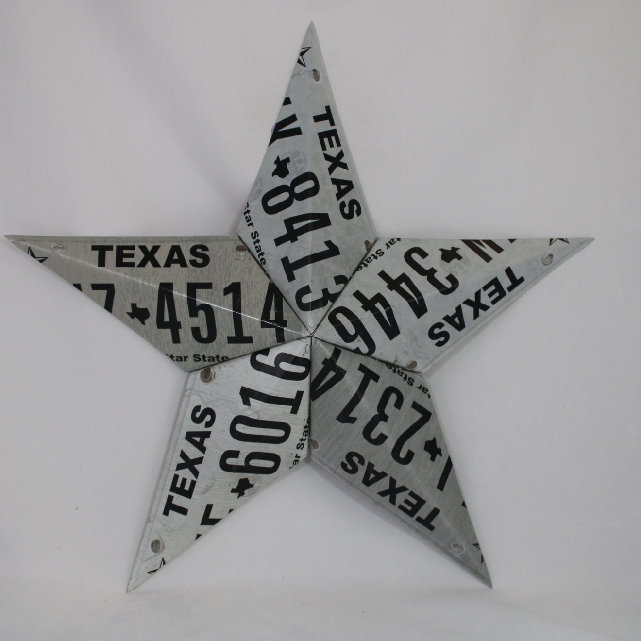 Texas License Plate Star
