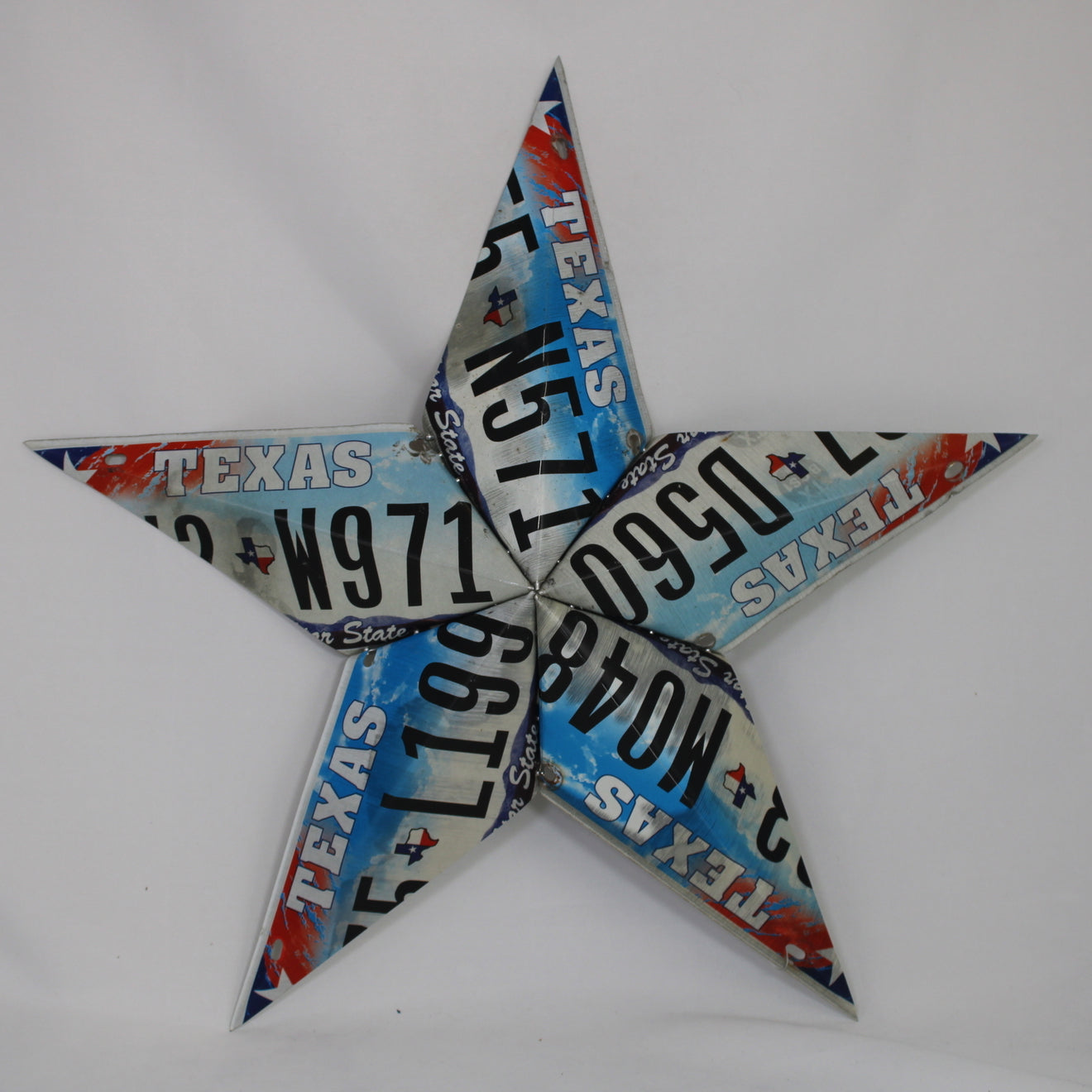Texas License Plate Star