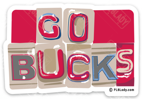 Go Bucks Sticker