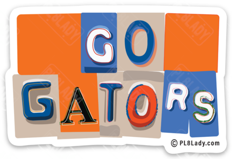 Go Gators Sticker
