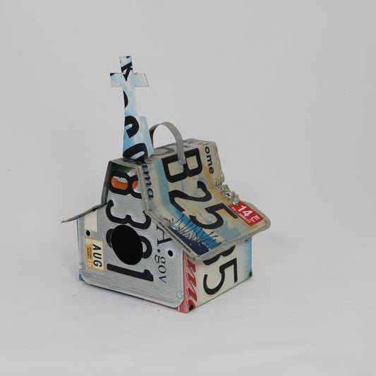 Alabama Cattails Church Birdhouse