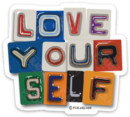 Love Yourself Sticker