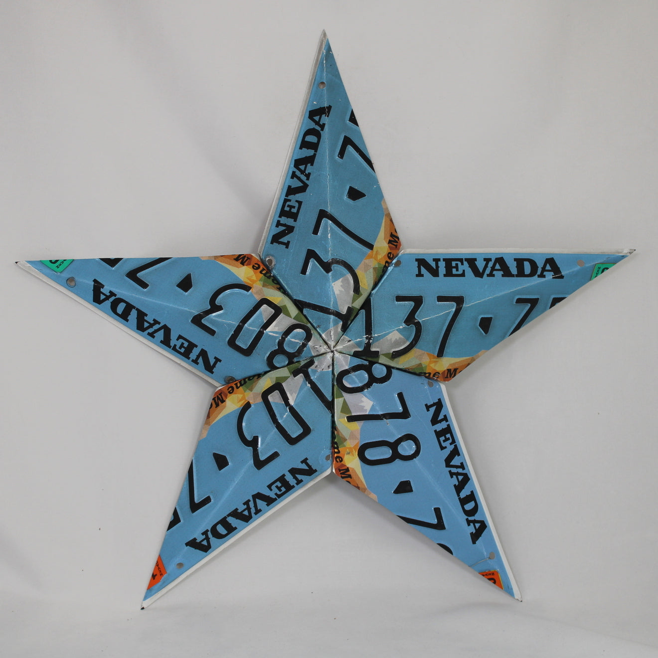 Nevada License Plate Star