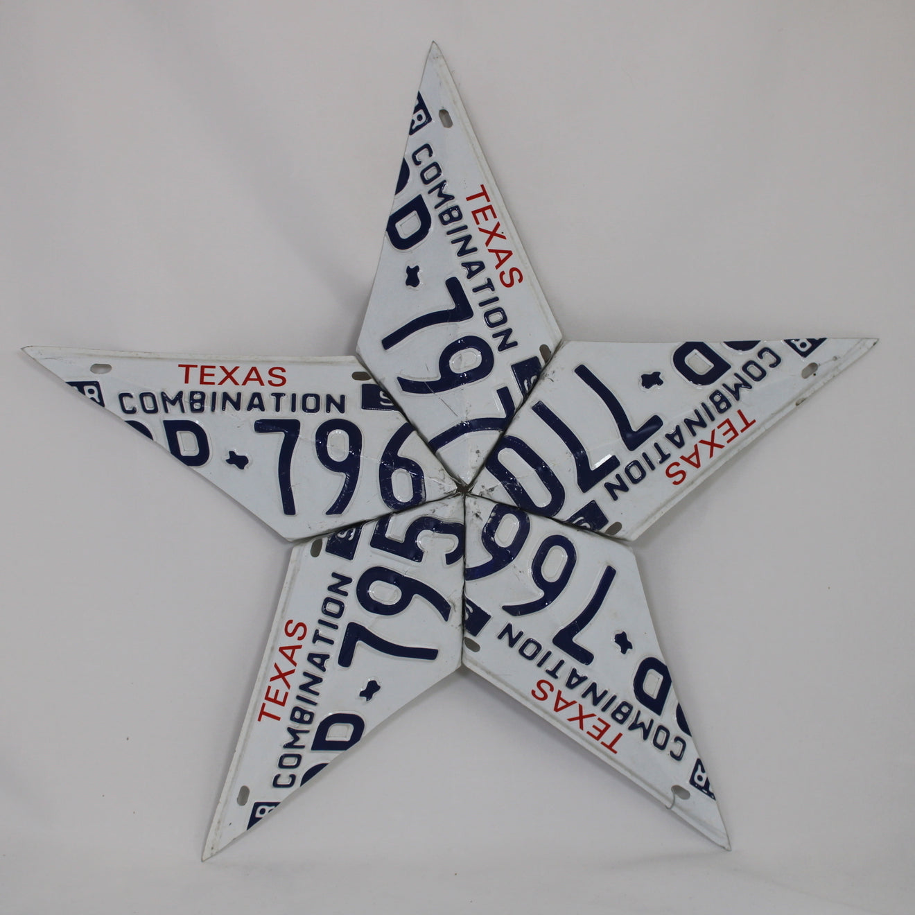 Texas License Plate Star